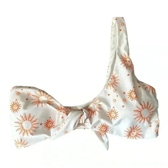 Boabab One Shoulder Zodiac Swim Top Medium - Picture 1 of 6